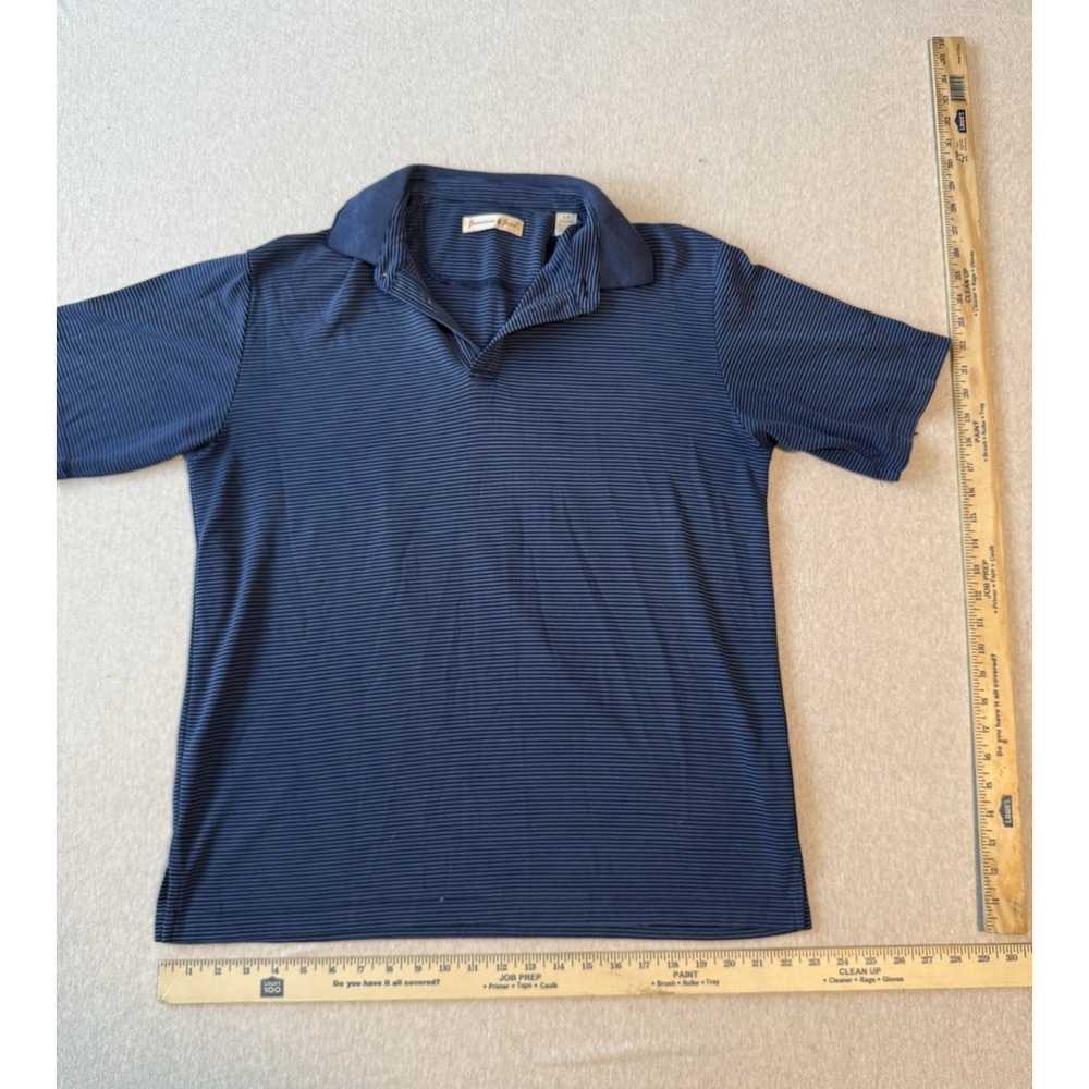 Jamaica Jaxx Polo Shirt Large Mens Short Sleeve Gray Modal Blend Large